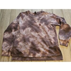 Universal Thread Women's M Brown Tie-Dye Crewneck Sweatshirt – Long Sleeve